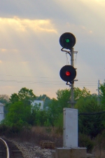 Westbound signals at NR Juction